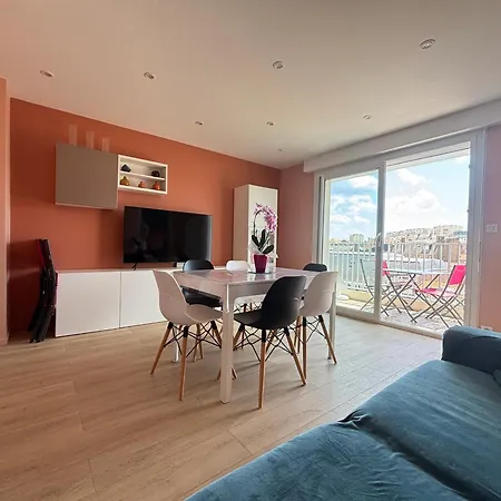 דירה Moderne Centre-ville, Proche Plage, 5 Couchages, Parking Prive - Fr-1-197-555 *