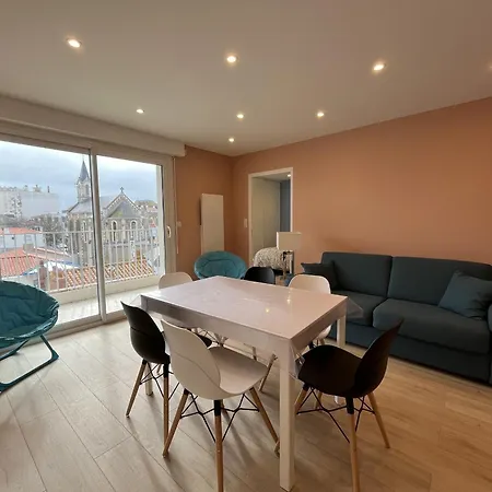Moderne Centre-ville, Proche Plage, 5 Couchages, Parking Privé - Fr-1-197-555