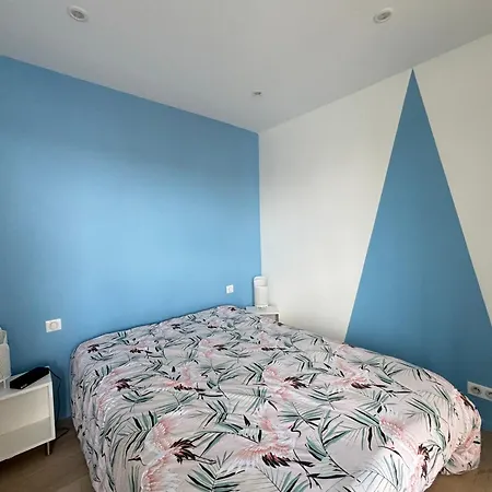 Moderne Centre-ville, Proche Plage, 5 Couchages, Parking Prive - Fr-1-197-555 דירה *