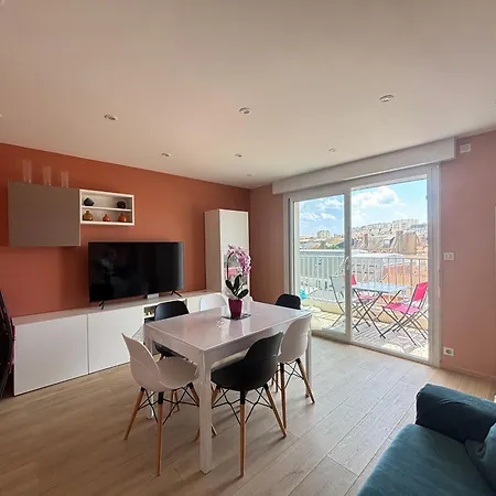 דירה Moderne Centre-ville, Proche Plage, 5 Couchages, Parking Prive - Fr-1-197-555